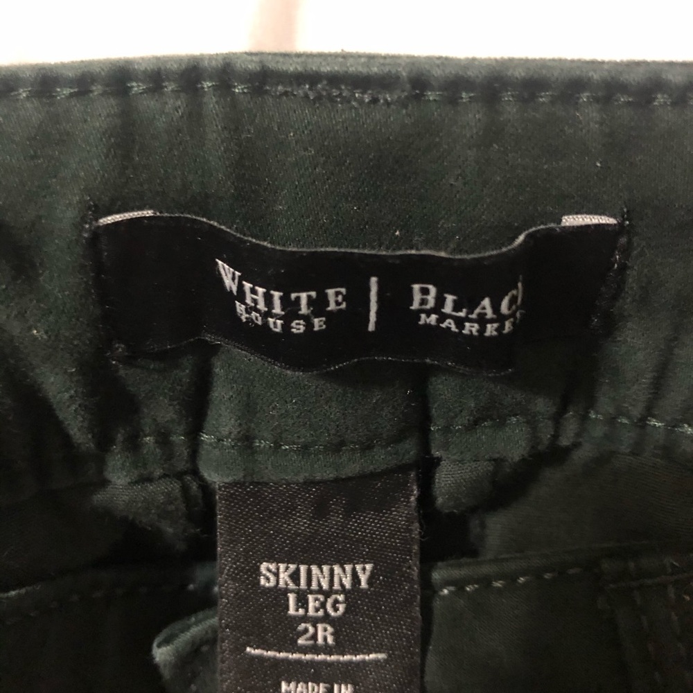 WHITE HOUSE|BLACK MARKET Green Pants